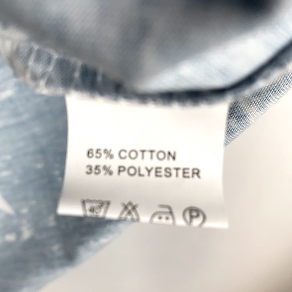 NWOT For G and PL American Flag Twist Knot Short Sleeve Top--Large - Picture 14 of 15